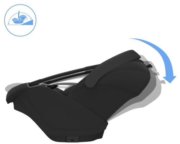 Maxi Cosi Coral slide pro onyx black